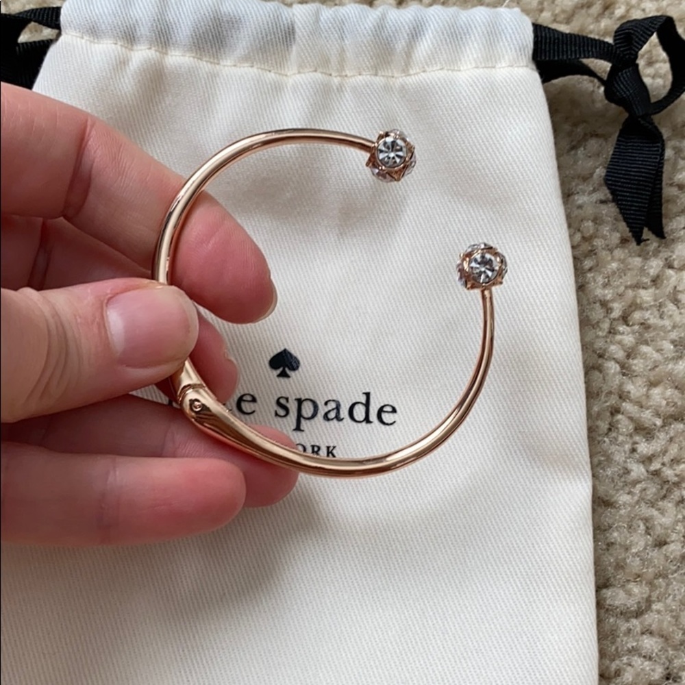 Rose gold bracelet with jewel detail Kate spade - Picture 3 of 4